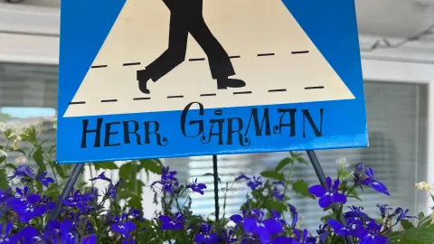 Skylten Herr Garman